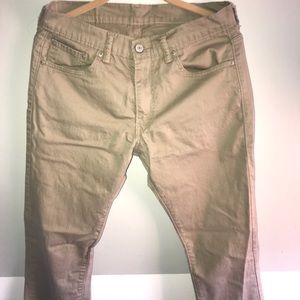 Levi Slim Straight Khakis